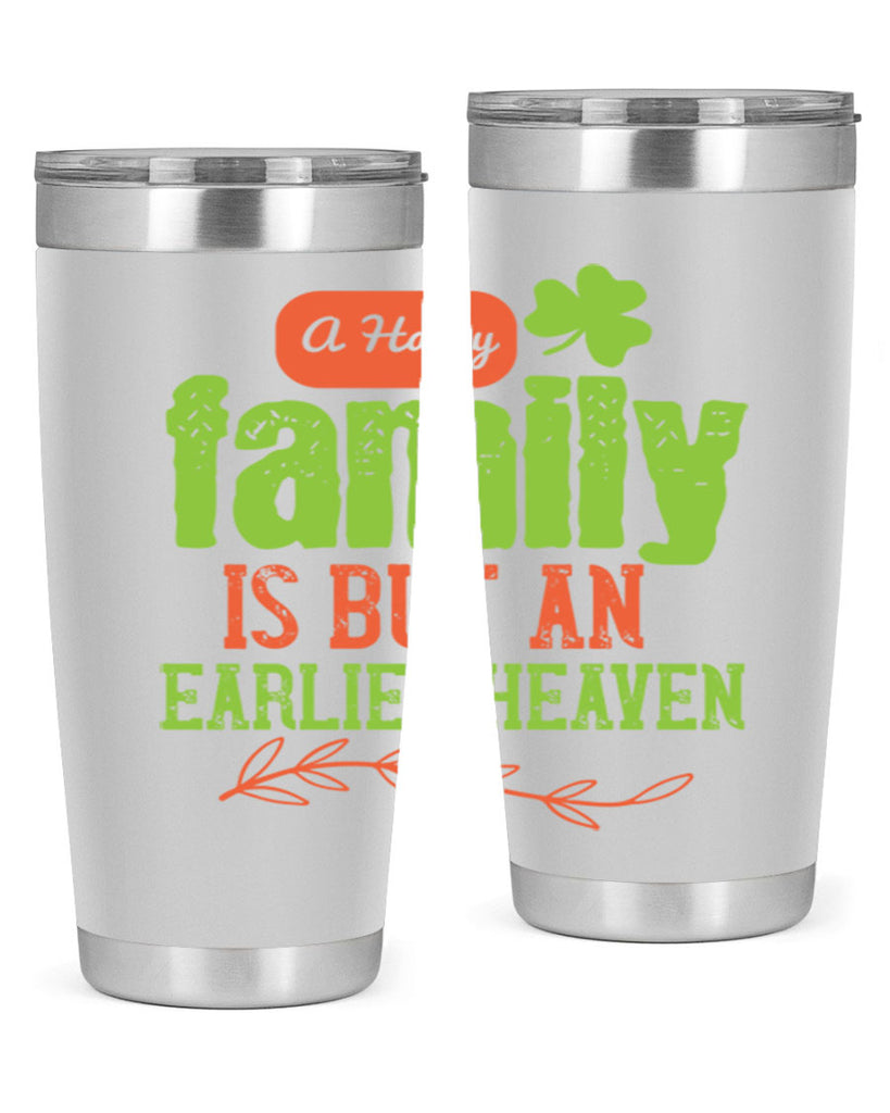 A happy family is but an earlier heaven Style 54#- baby- Tumbler