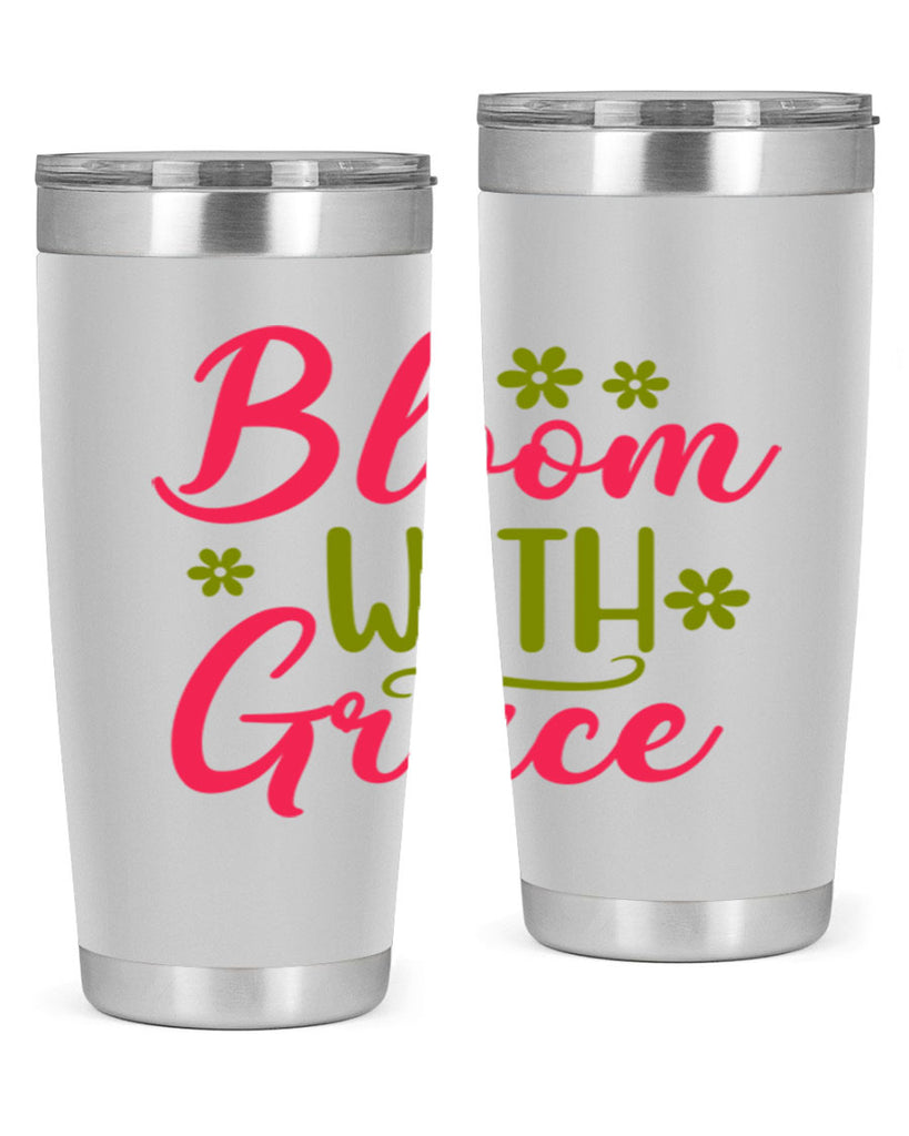 Bloom With Grace 80#- spring- Tumbler