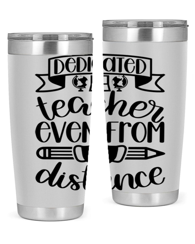 Dedicated Teacher Even Style 80#- teacher- tumbler