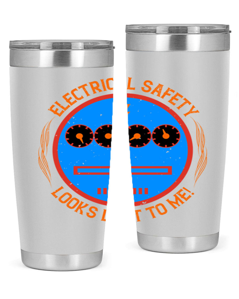 Electrical safety looks legit to me Style 57#- electrician- tumbler