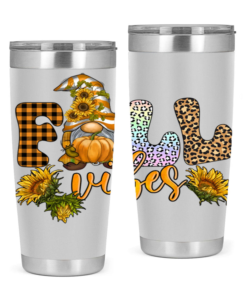FallVibesFallGnome 164#- fall- Tumbler