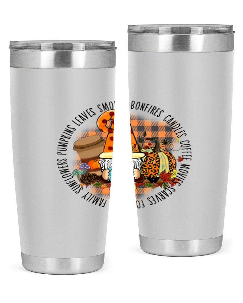 FallVibesGnome 165#- fall- Tumbler