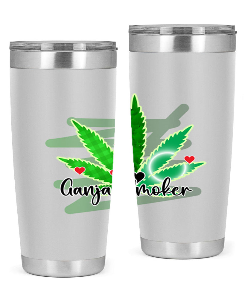 Ganja Smoker 88#- marijuana- Tumbler