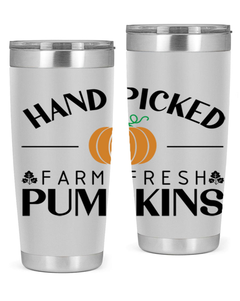 Hand Picked Farm Fresh Pumpkins 215#- fall- Tumbler