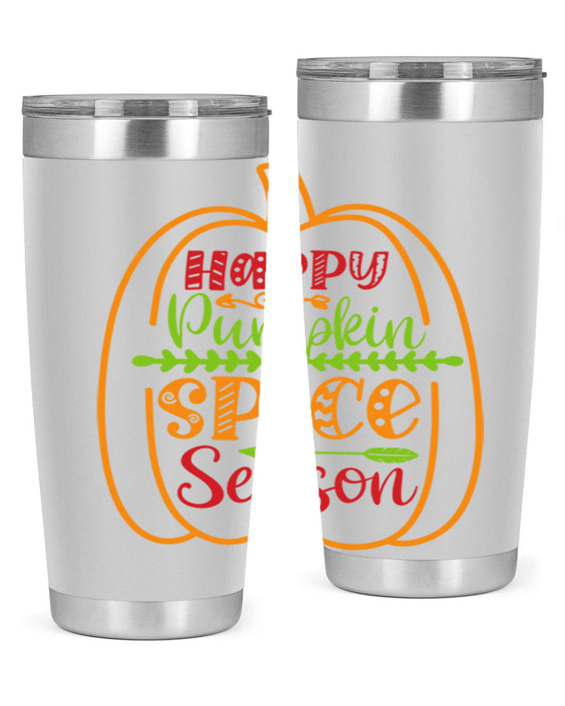 Happy Pumpkin Spice Season 243#- fall- Tumbler
