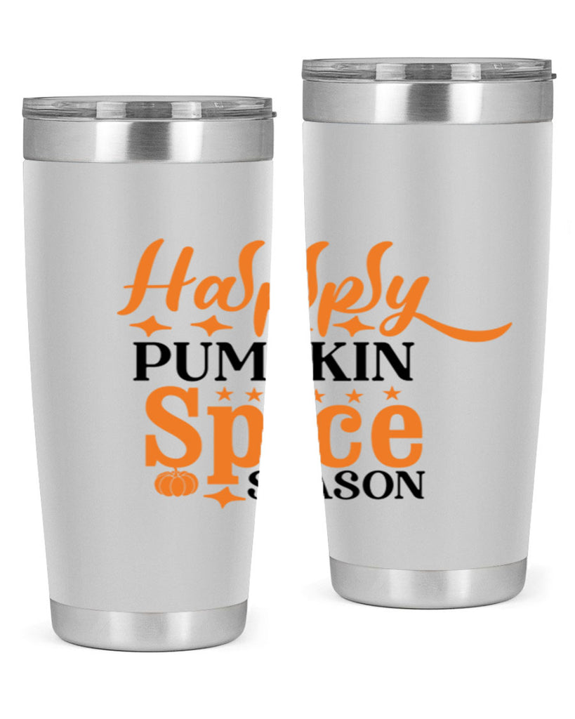 Happy Pumpkin Spice Season 245#- fall- Tumbler