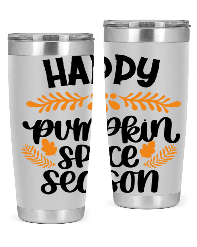 Happy Pumpkin Spice Season 492#- fall- Tumbler