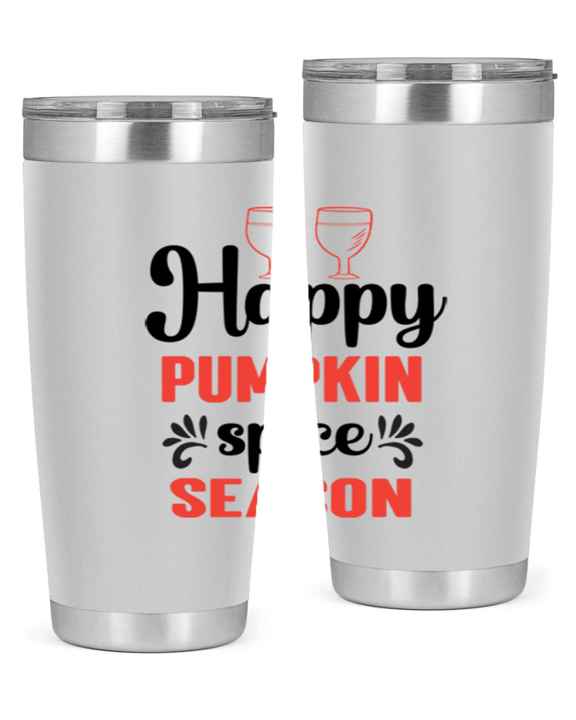 Happy pumpkin spice season 244#- fall- Tumbler