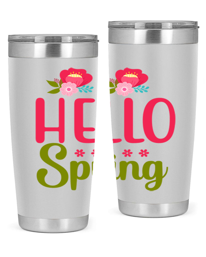 Hello Spring 186#- spring- Tumbler