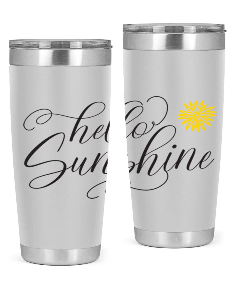 Hello Spring Lettering201#- spring- Tumbler