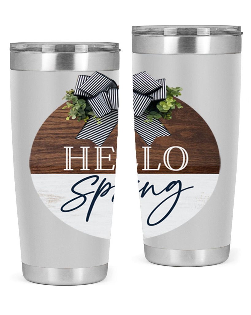 Hello Spring basic Mockup187#- spring- Tumbler