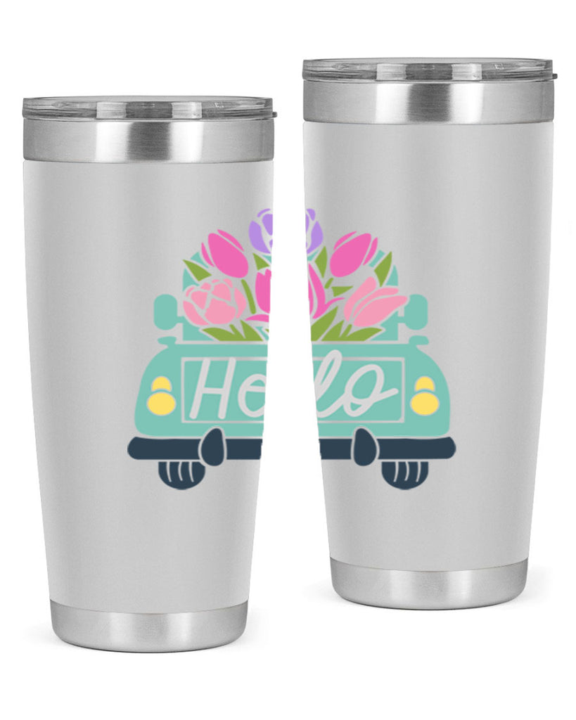 Hello Truck218#- spring- Tumbler