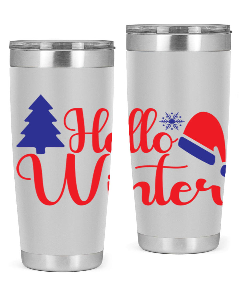 Hello Winter 179#- winter- Tumbler