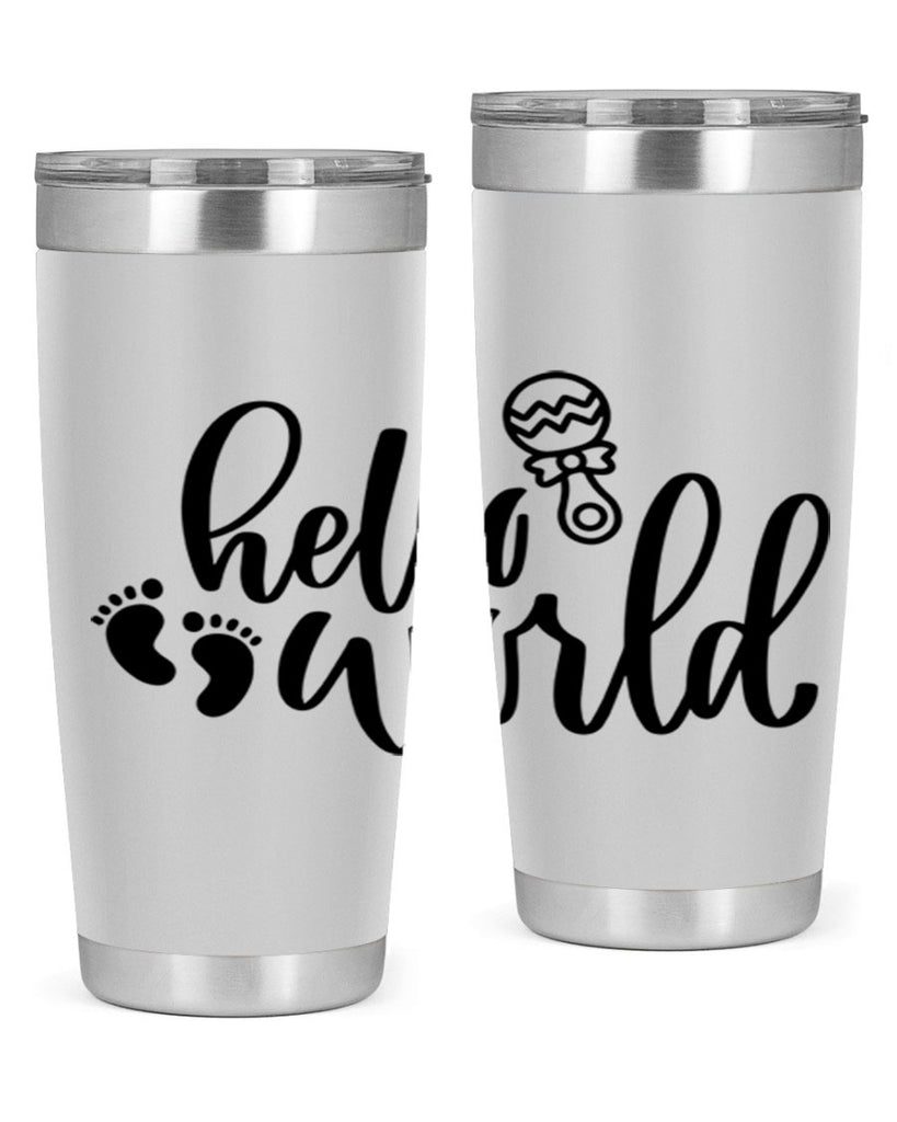 Hello World Style 90#- baby- tumbler