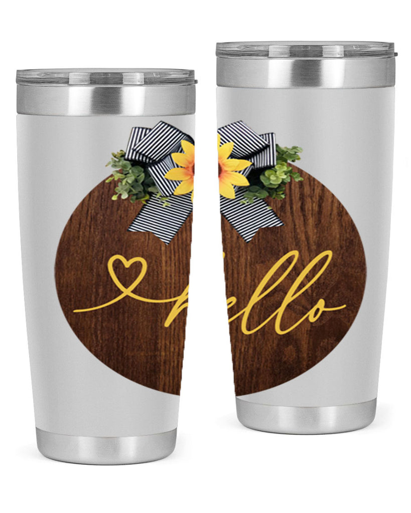 Hello heart Mockup182#- spring- Tumbler