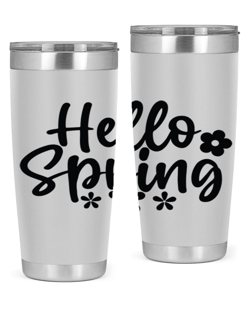 Hello spring  design 232#- spring- Tumbler