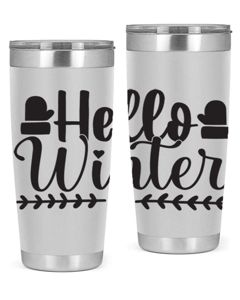 Hello winter 184#- winter- Tumbler
