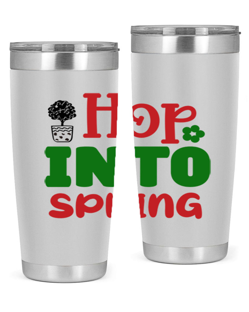 Hop into Spring 251#- spring- Tumbler