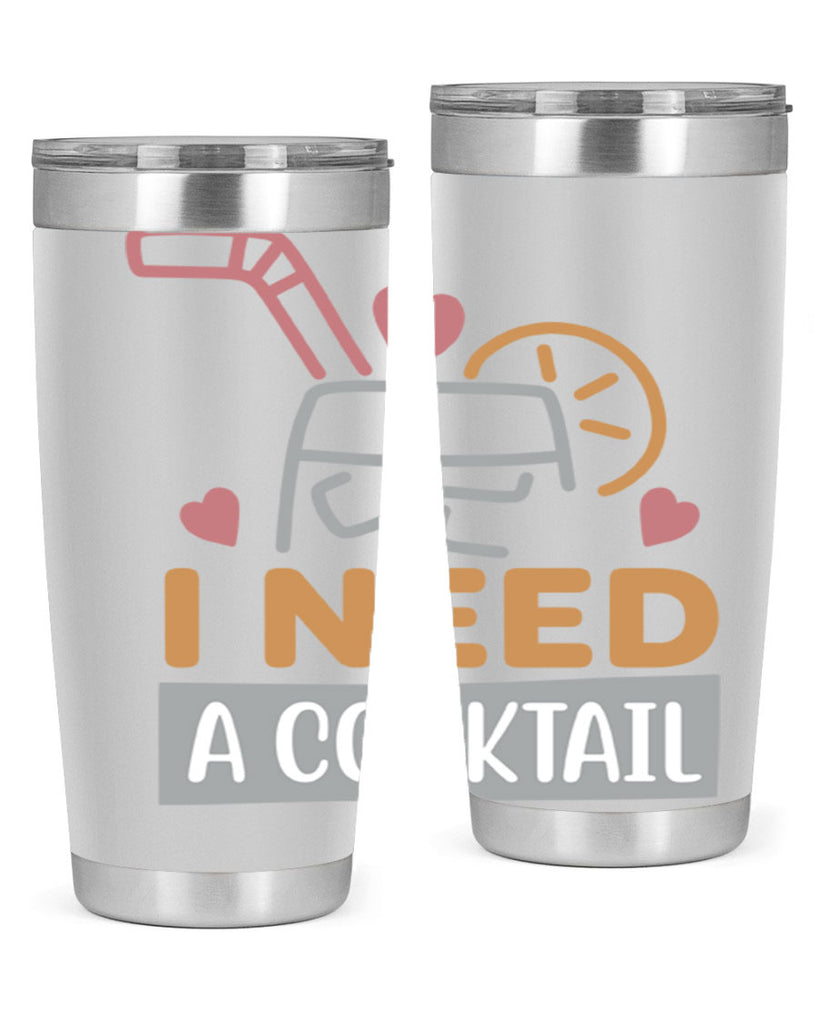 I Need A Cocktail 107#- fashion- Cotton Tank