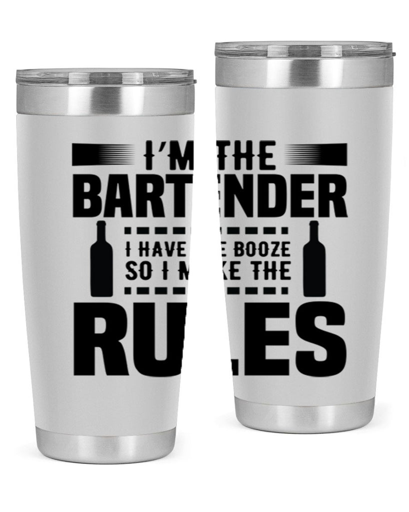I am the Bartender Style 2#- bartender- tumbler