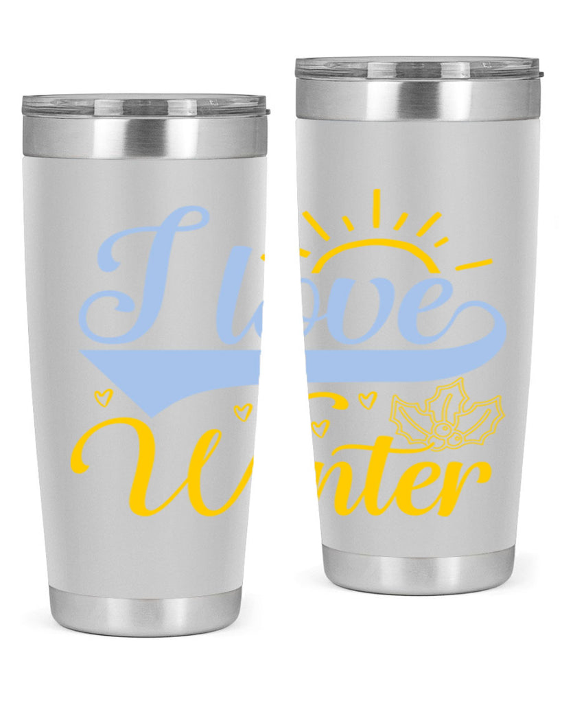 I love winter228#- winter- Tumbler