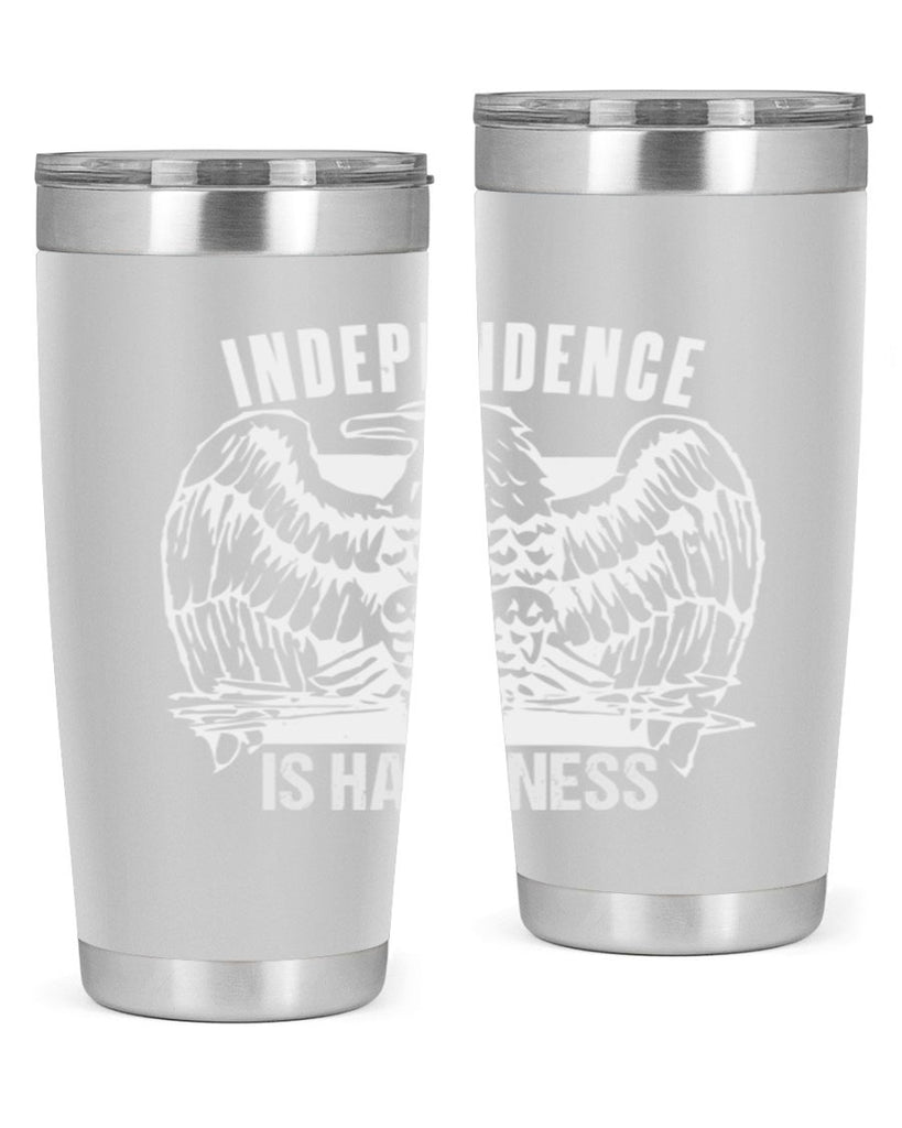 Independence is happiness Style 24#- Fourt Of July- Tumbler