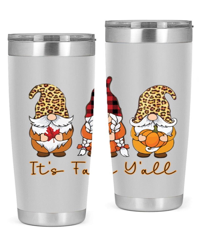 It s Fall Y all Gnome 362#- fall- Tumbler