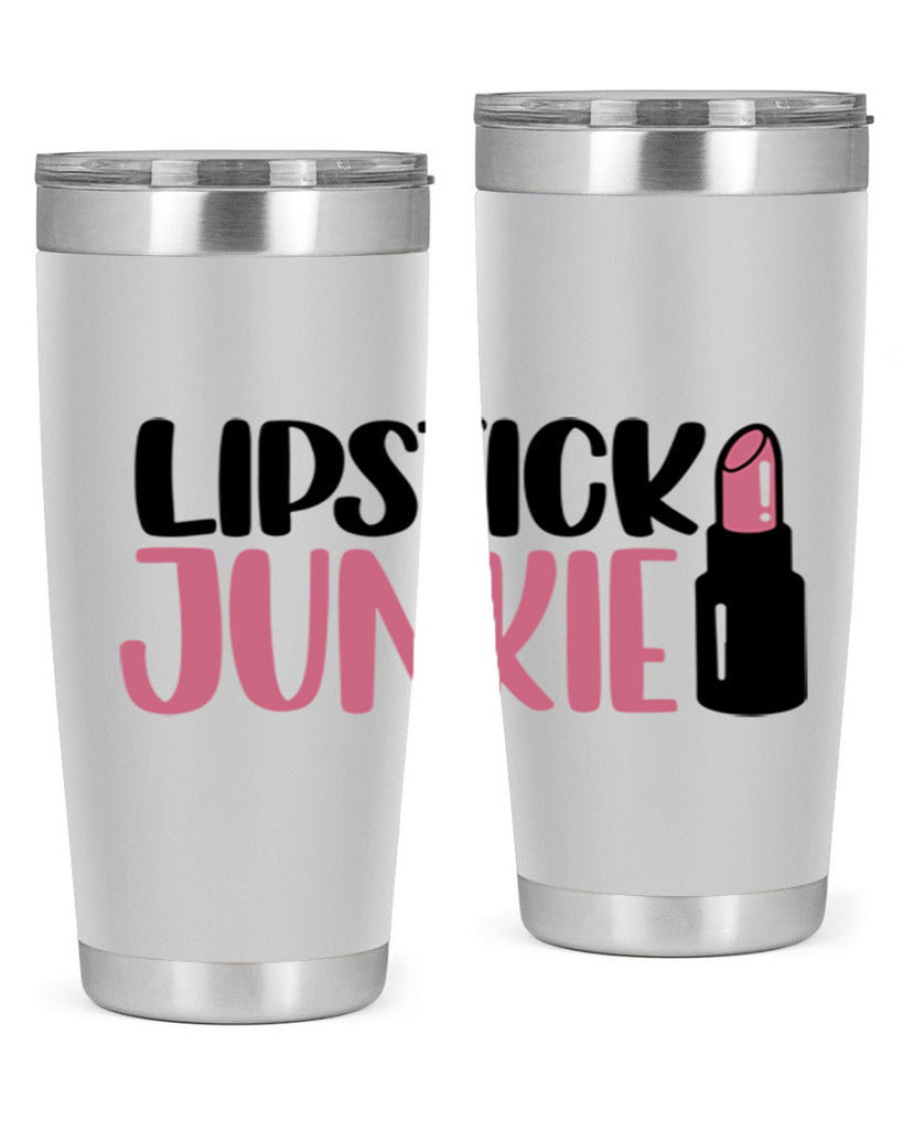 Lipstick Junkie Style 56#- make up- Tumbler