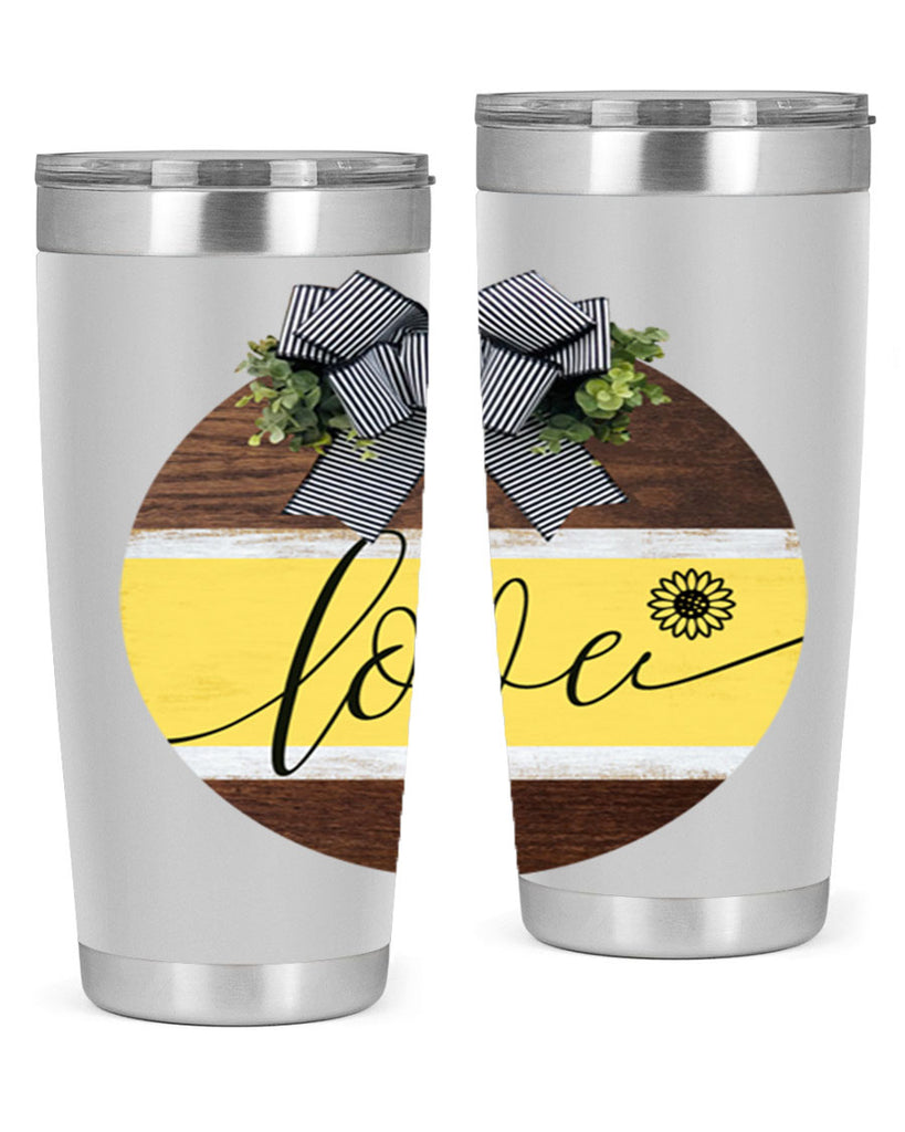 Love and daisy Mockup326#- spring- Tumbler