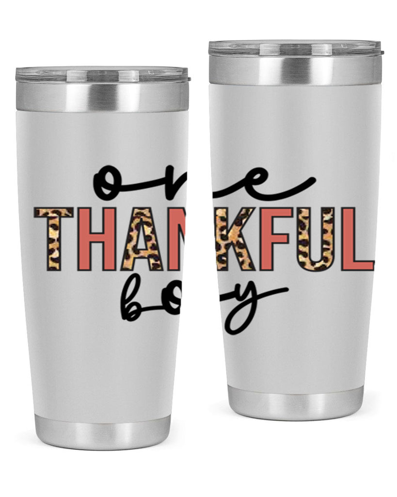 One thankful boy 462#- fall- Tumbler