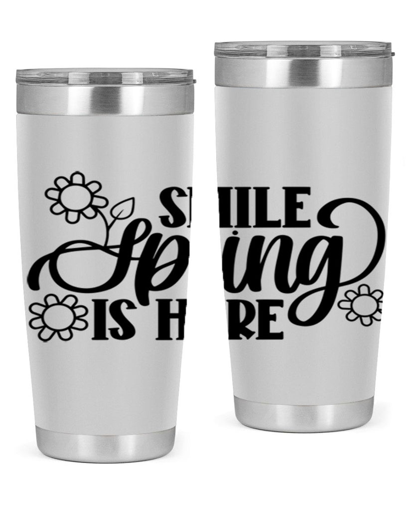 PNG_Smile Spring Is Here395#- spring- Tumbler