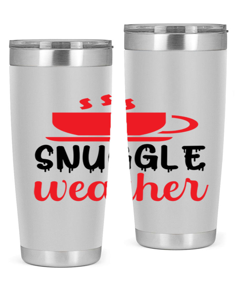 Snuggle weather 386#- winter- Tumbler