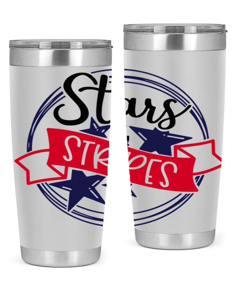 Stars StripeS Style 174#- Fourt Of July- Tumbler