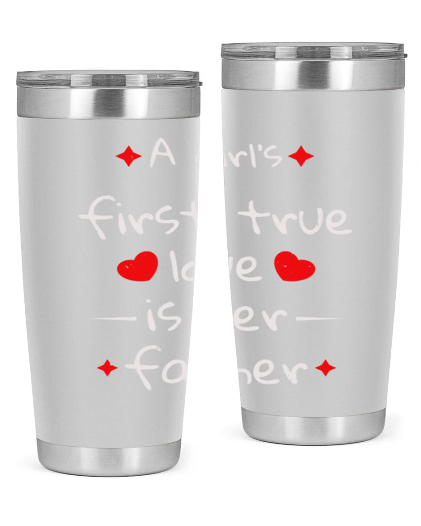 a girl’s first true 116#- fathers day- Tumbler