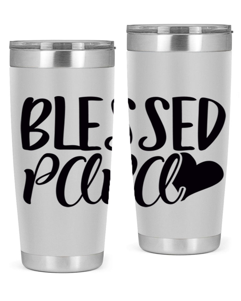 blessed papa 70#- grandpa - papa- Tumbler