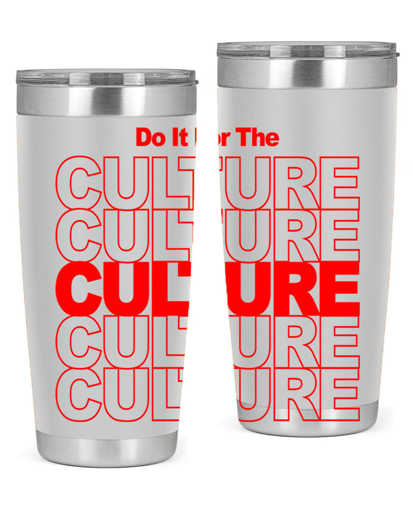 do it for the culture 170#- black words phrases- Cotton Tank
