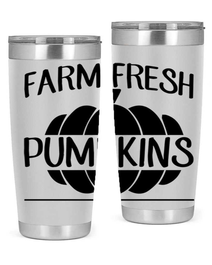farm fresh pumpkins 173#- fall- Tumbler