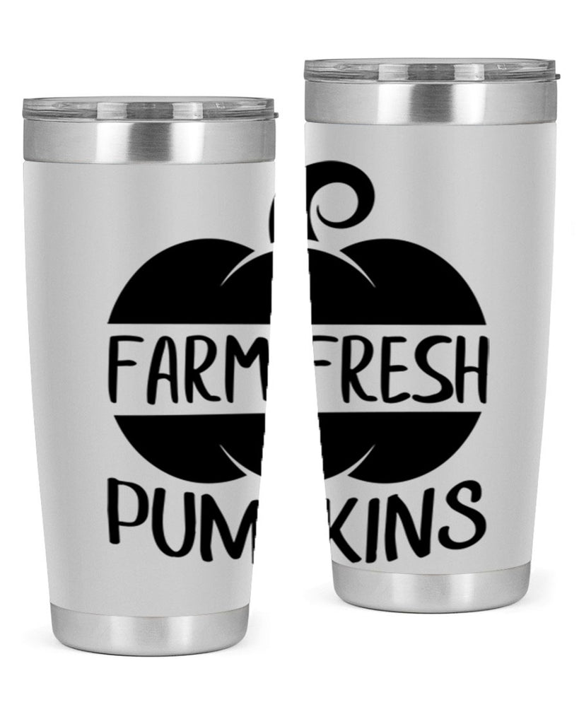 farm fresh pumpkins 174#- fall- Tumbler