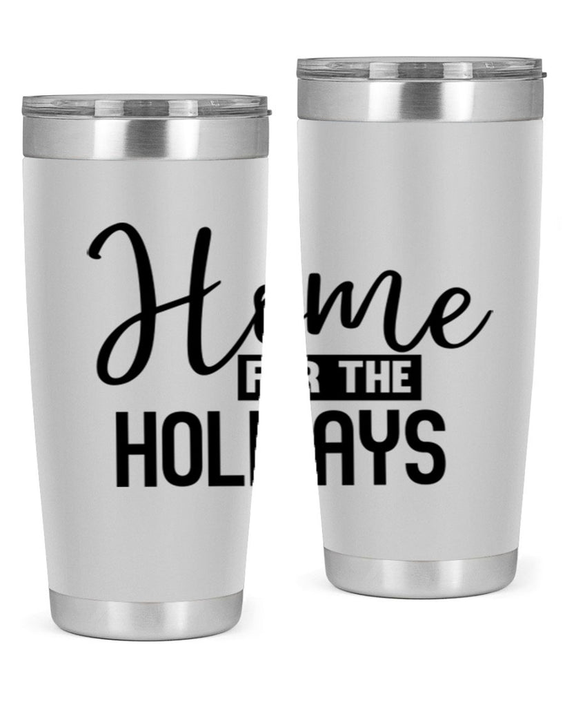 home for the holidays 194#- winter- Tumbler