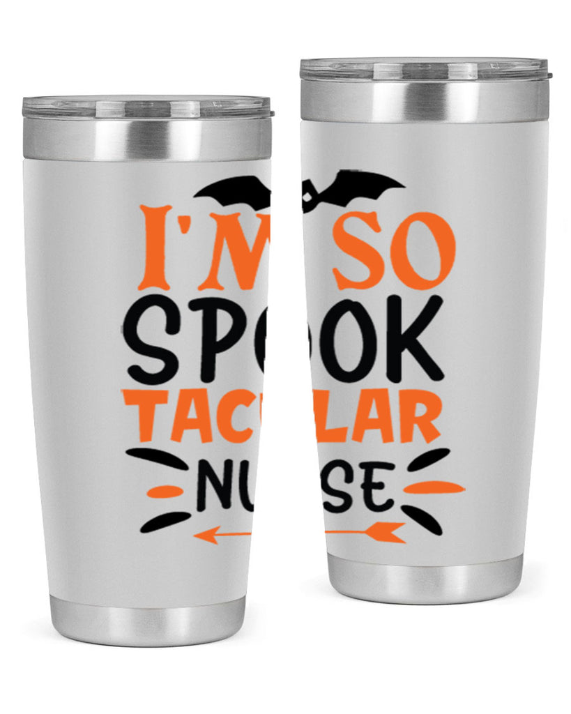 im so spooktacular nurse 111#- halloween- Tumbler