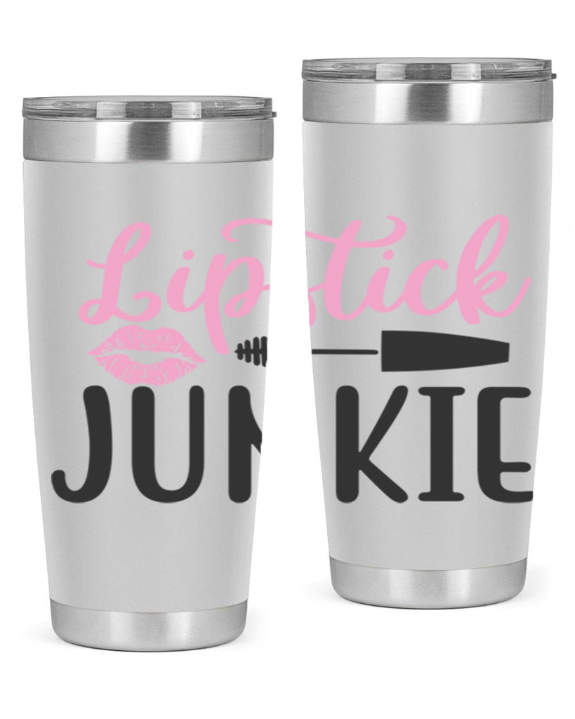 lipstick junkie Style 154#- make up- Tumbler