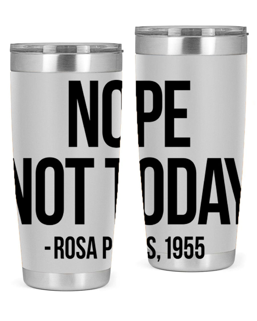 nope not today rosa parks 60#- black words phrases- Cotton Tank