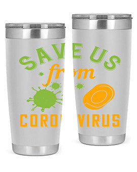 save us from coronavirus Style 24#- corona virus- Tumbler
