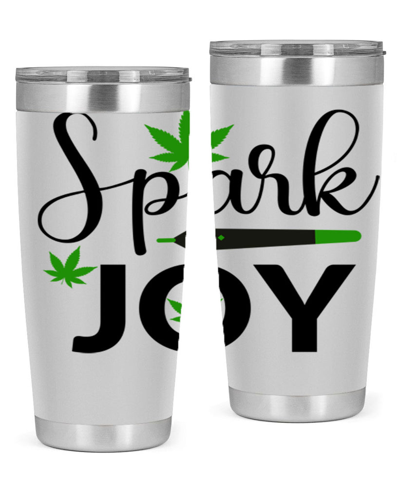 spark joy 250#- marijuana- Tumbler