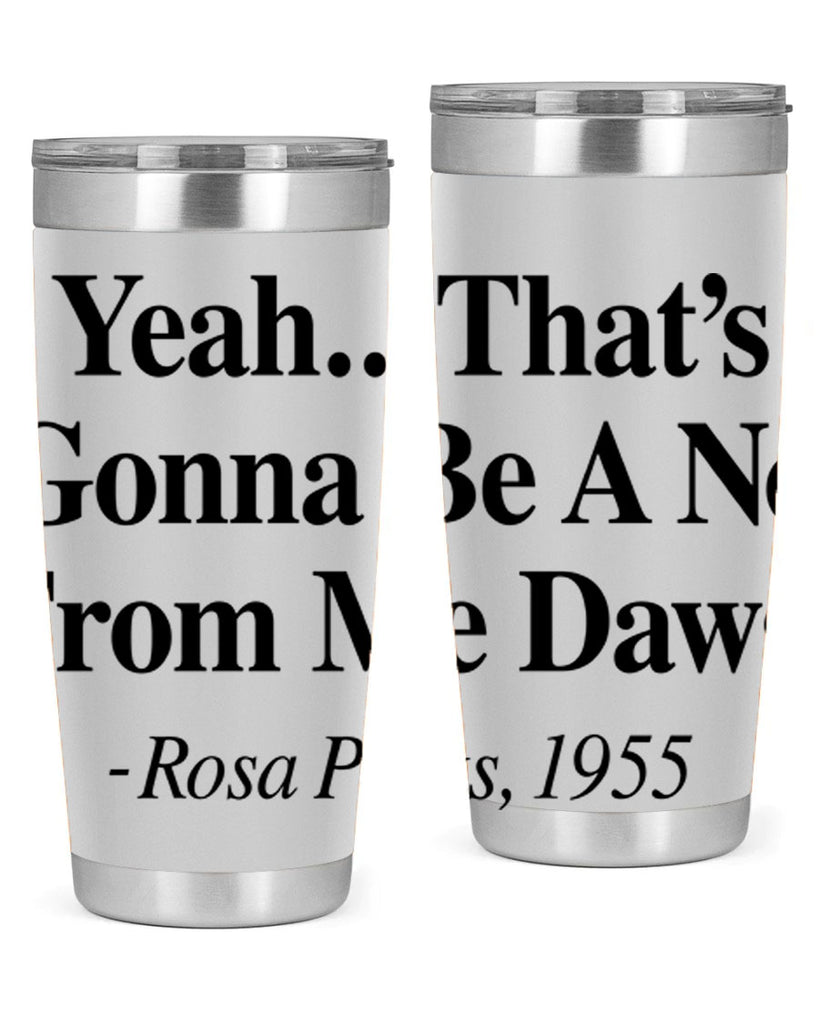 yeah thats gonna be a no from me dawg rosa parks 3#- black words phrases- Cotton Tank