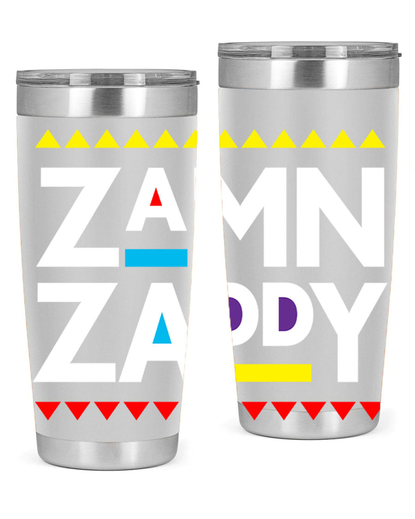 zamn zaddy 1#- black words phrases- Cotton Tank