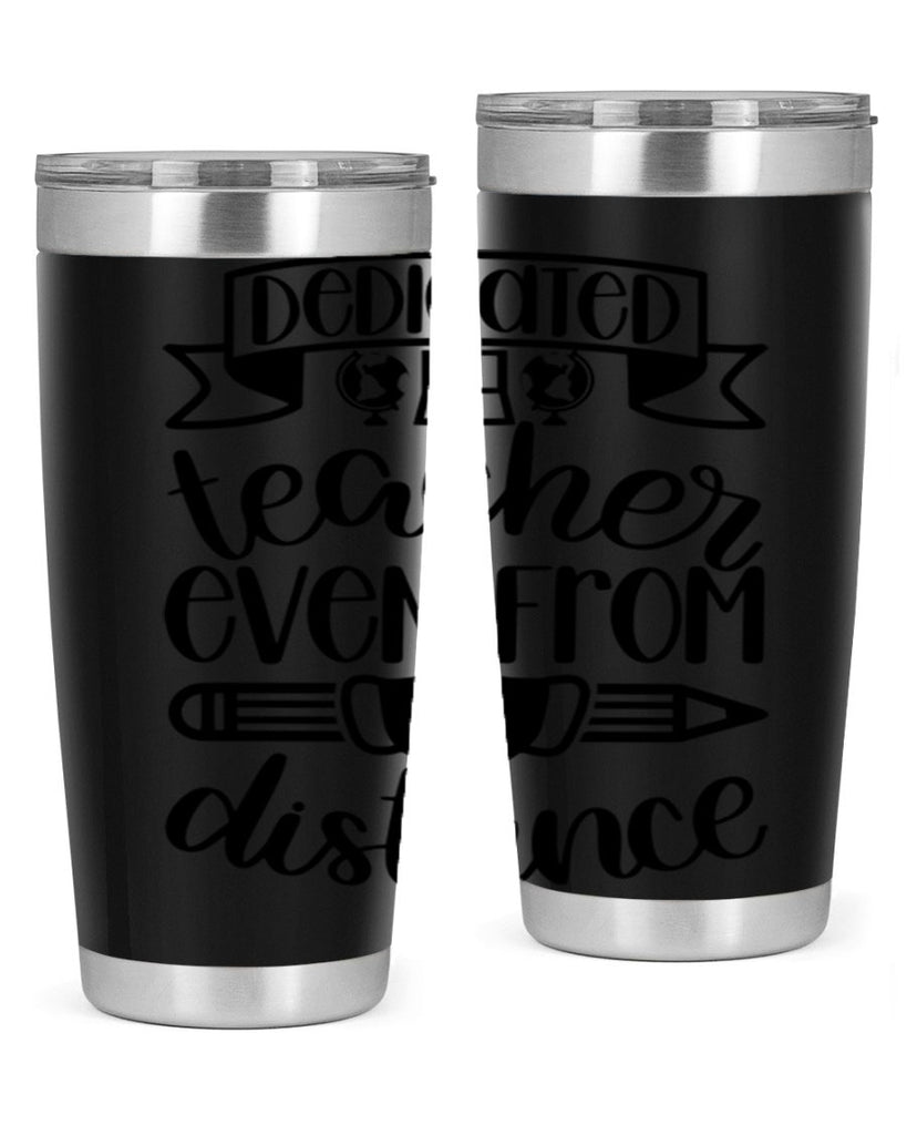 Dedicated Teacher Even Style 80#- teacher- tumbler