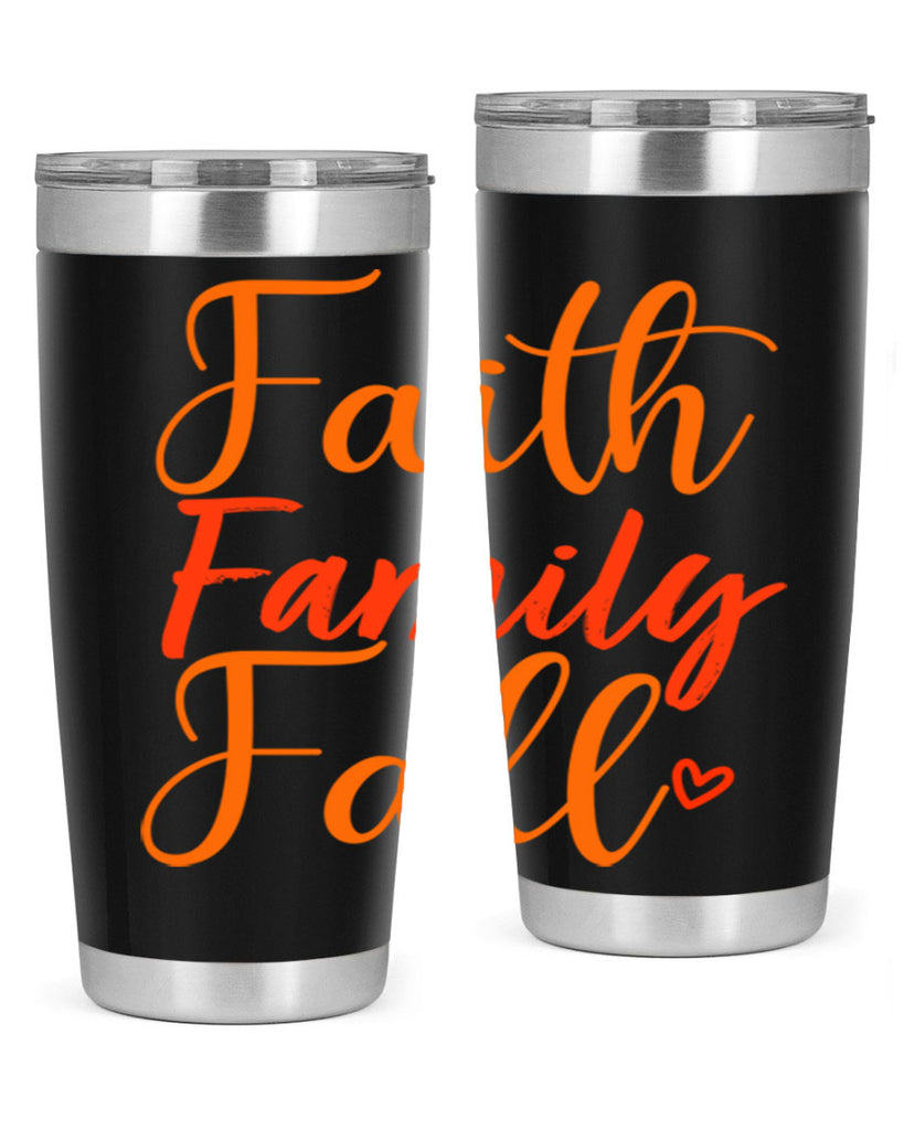 Faith Family Fall Design 81#- fall- Tumbler