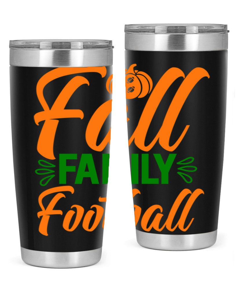 Fall Family Football 98#- fall- Tumbler