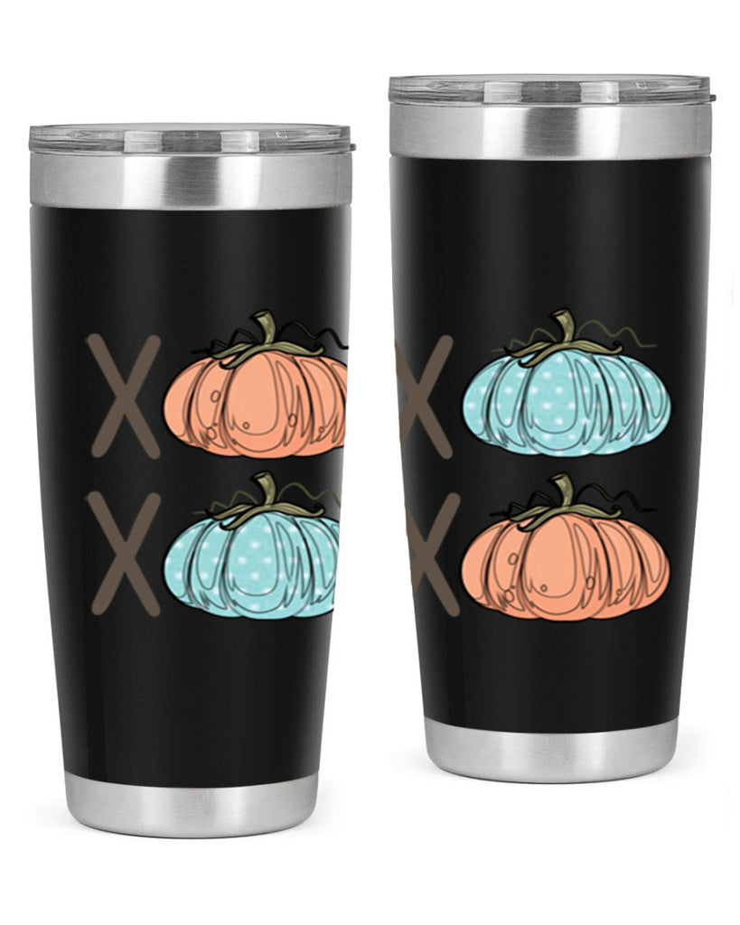 Fall Pumpkin XOXO 129#- fall- Tumbler